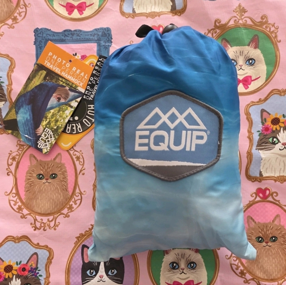 EQUIP One Person Travel Hammock - 400lb Capacity